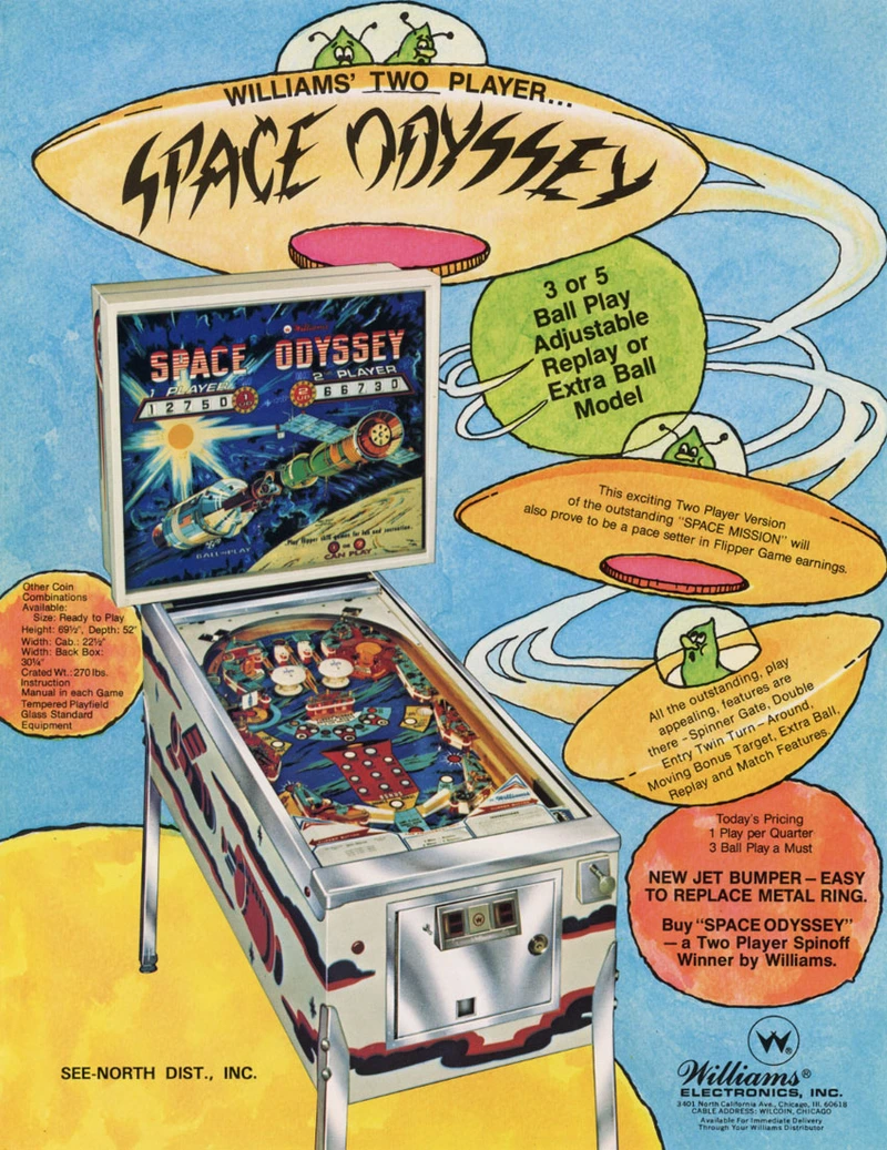 Dépliant pour Space Odyssey