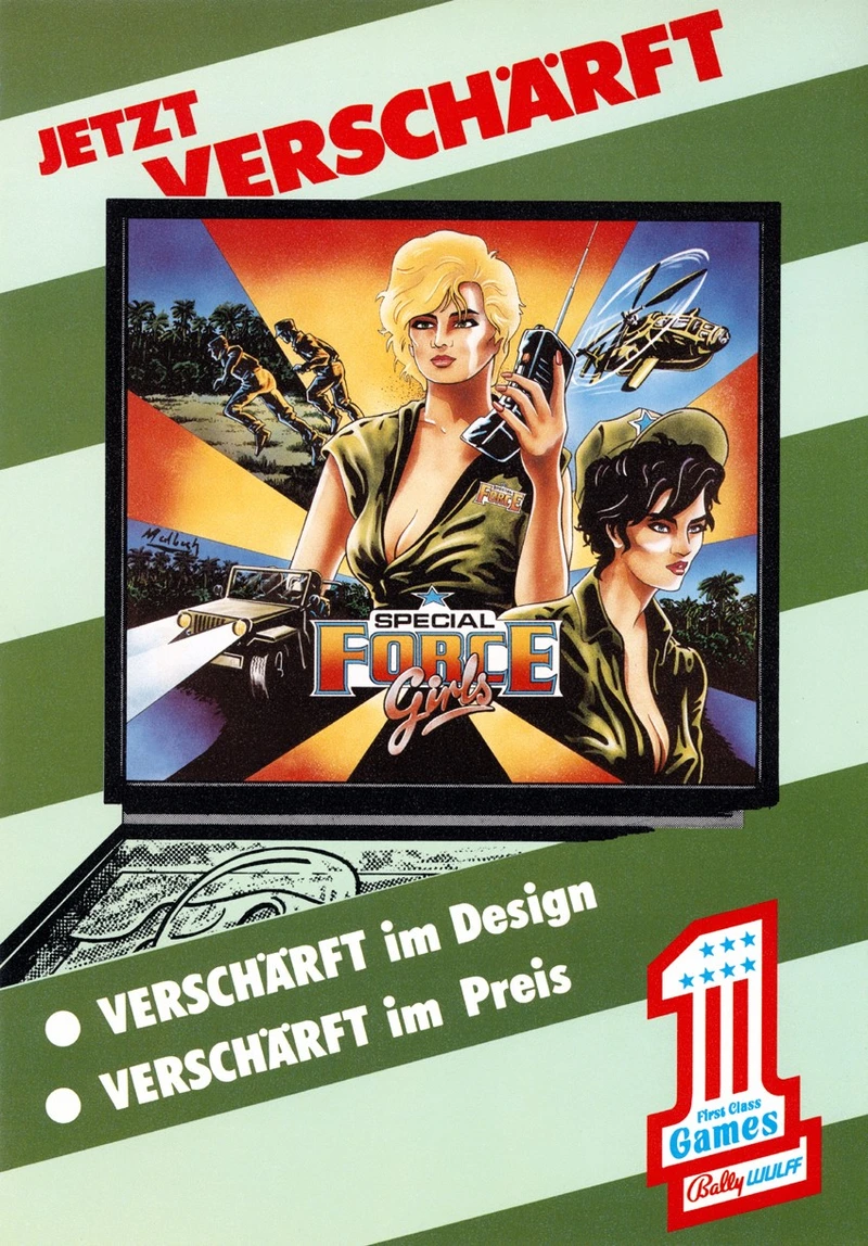Flyer for Special Force Girls