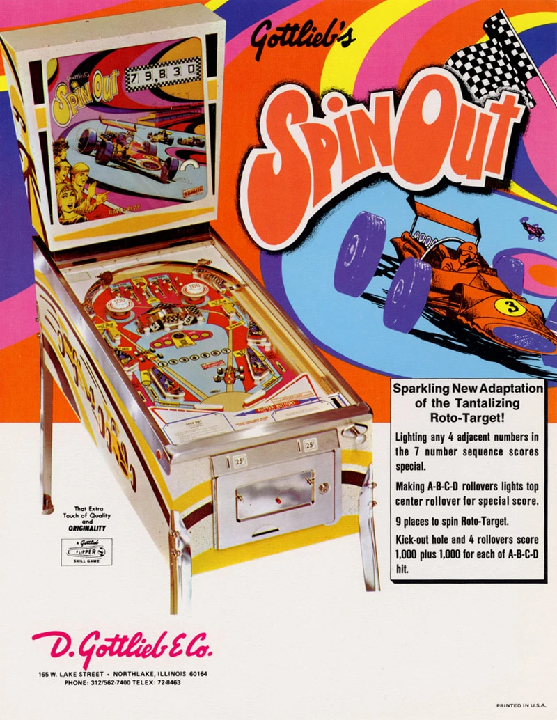 Flyer for Spin Out