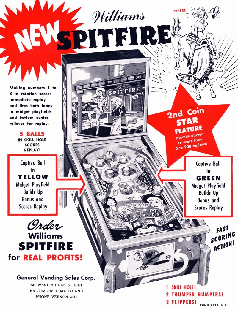 Flyer for Spitfire