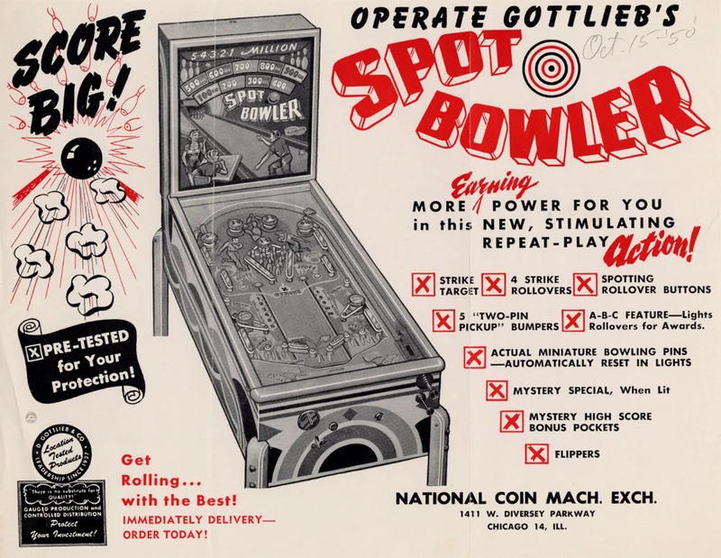 Dépliant pour Spot Bowler