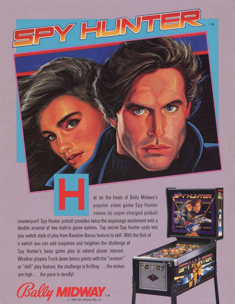 Flyer for Spy Hunter