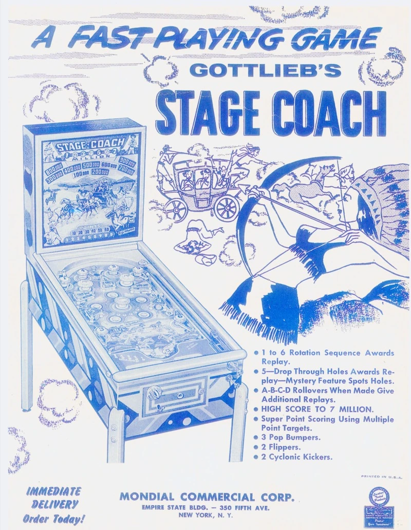 Flyer for Stage Coach