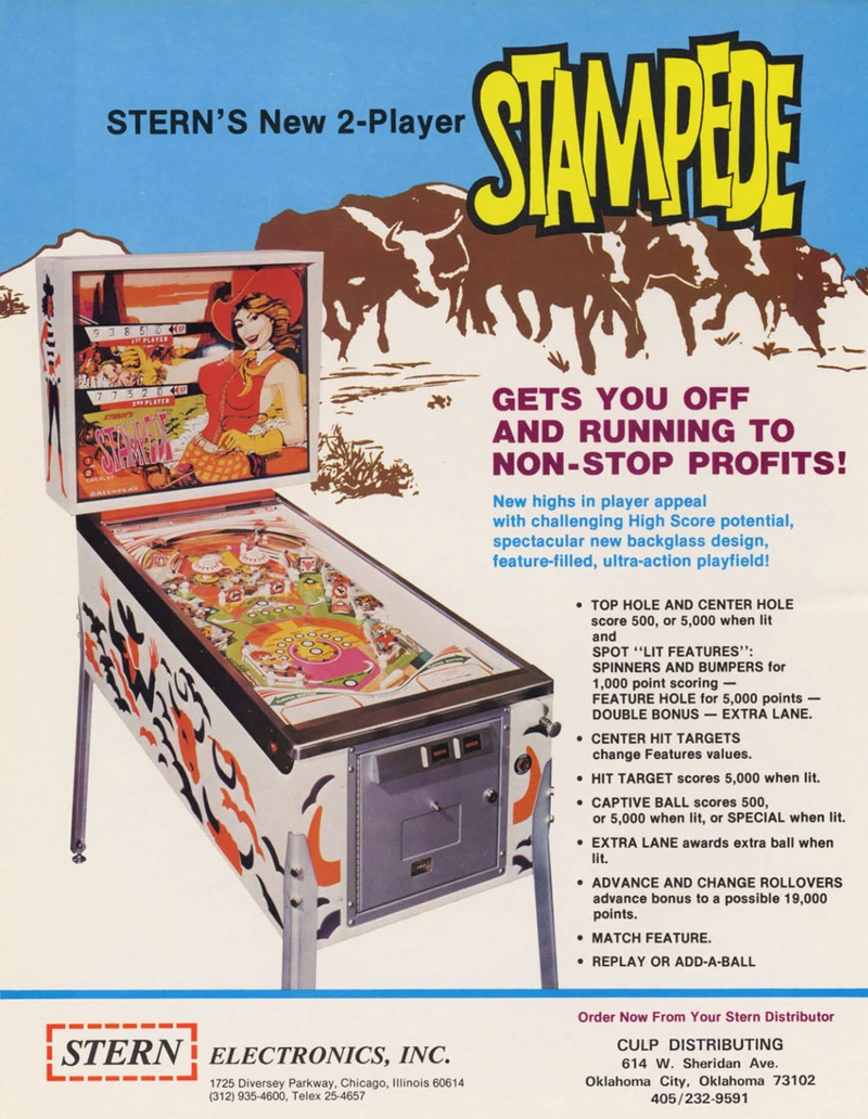 Flyer for Stampede