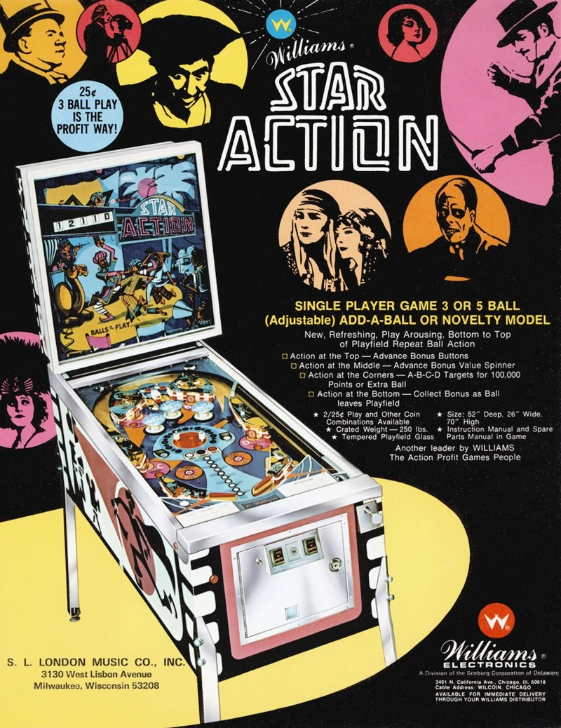 Flyer for Star Action