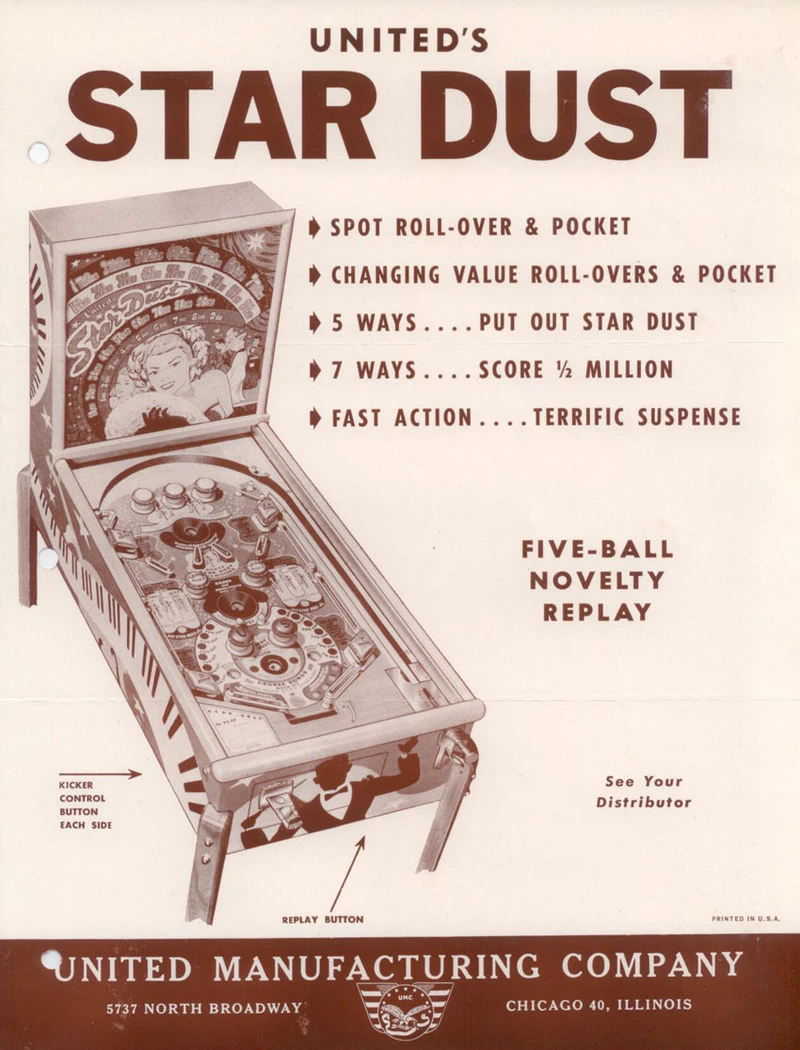 Flyer for Star Dust