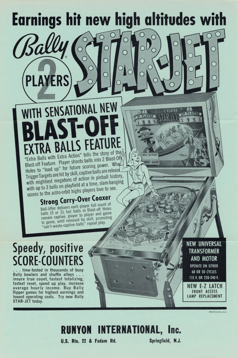 Flyer for Star-Jet