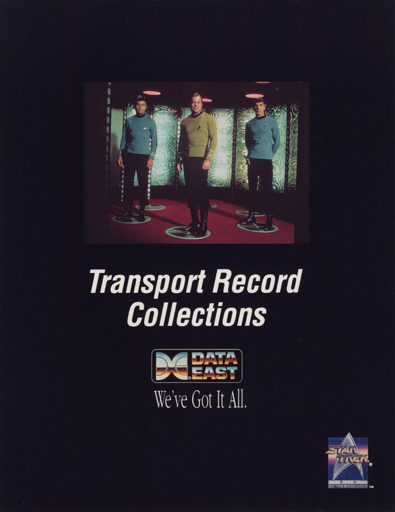 Flyer for Star Trek