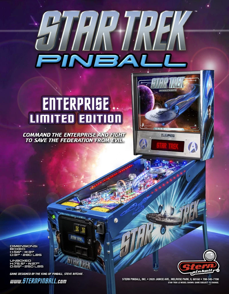 Flyer for Star Trek (LE)