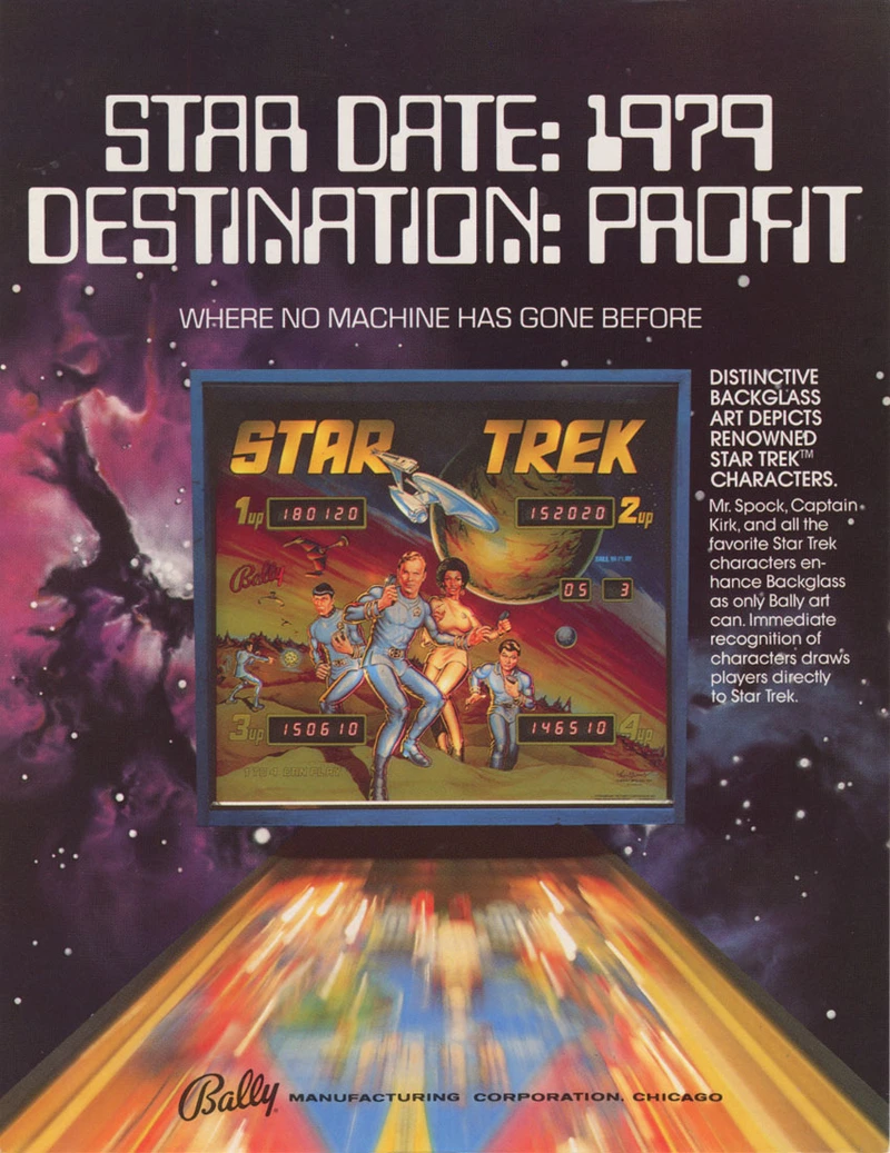Flyer for Star Trek
