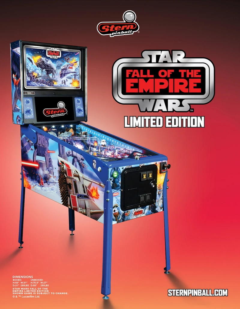 Flyer for Star Wars: Fall of the Empire (LE)