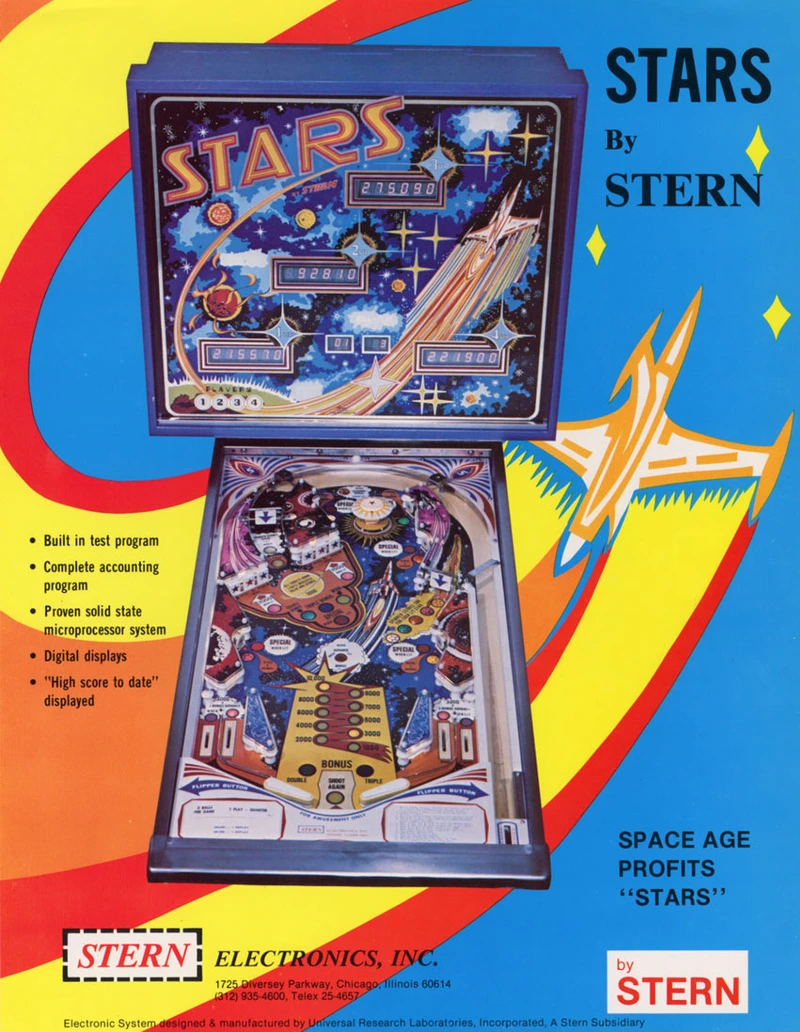 Dépliant pour Stars