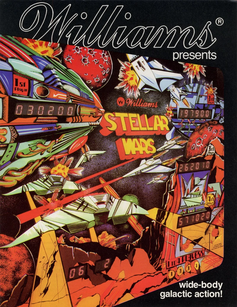 Flyer for Stellar Wars
