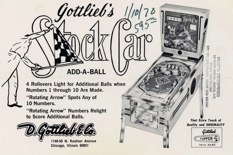 Flyer for Stock Car