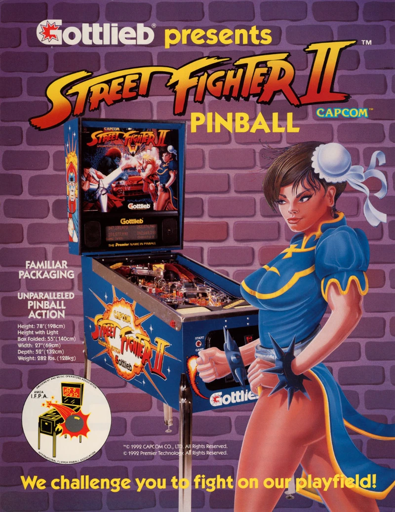 Flyer for Street Fighter II