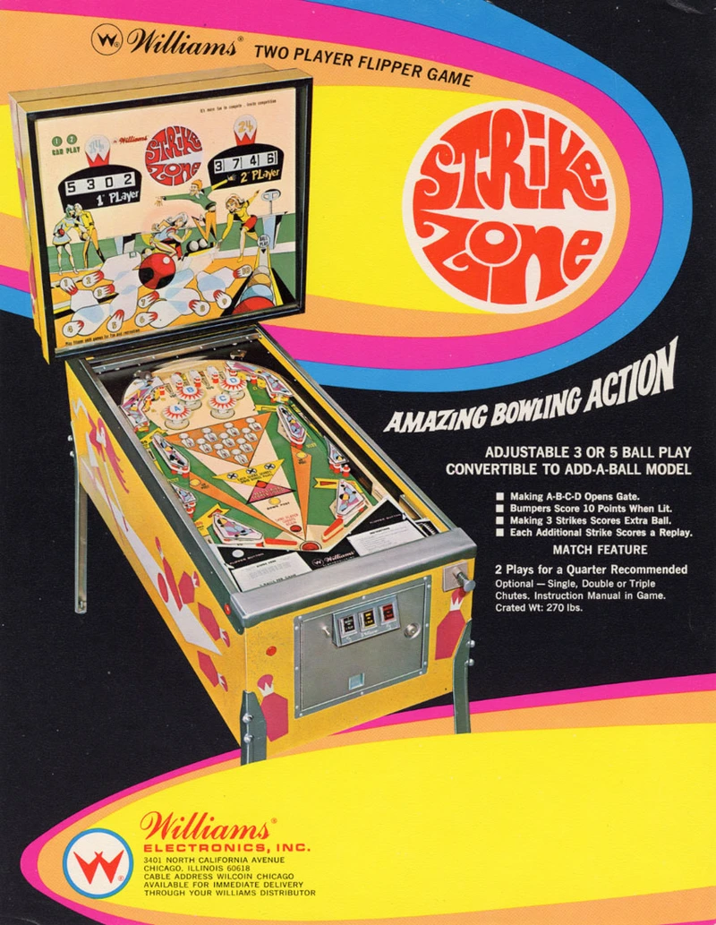 Dépliant pour Strike Zone