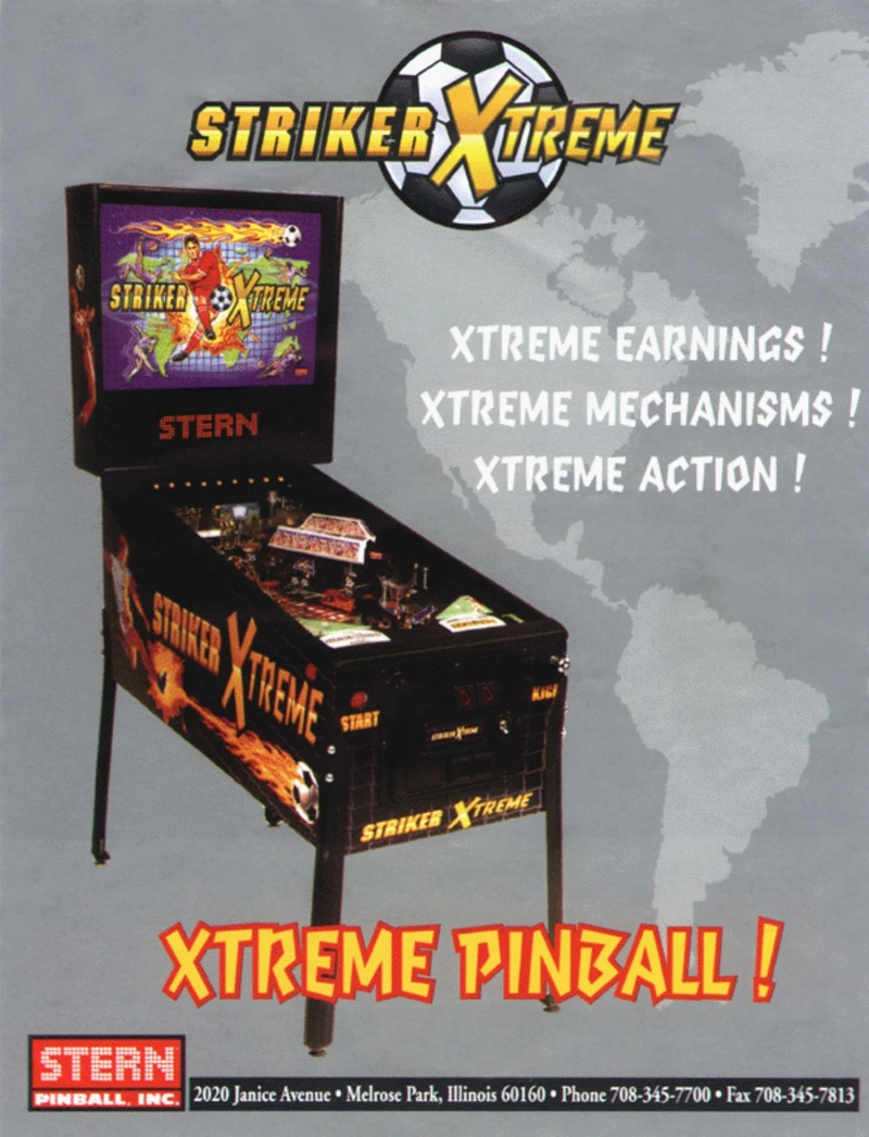 Flyer for Striker Xtreme