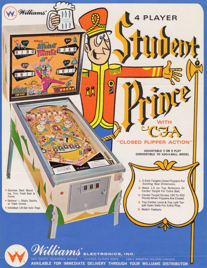 Flyer for Student Prince