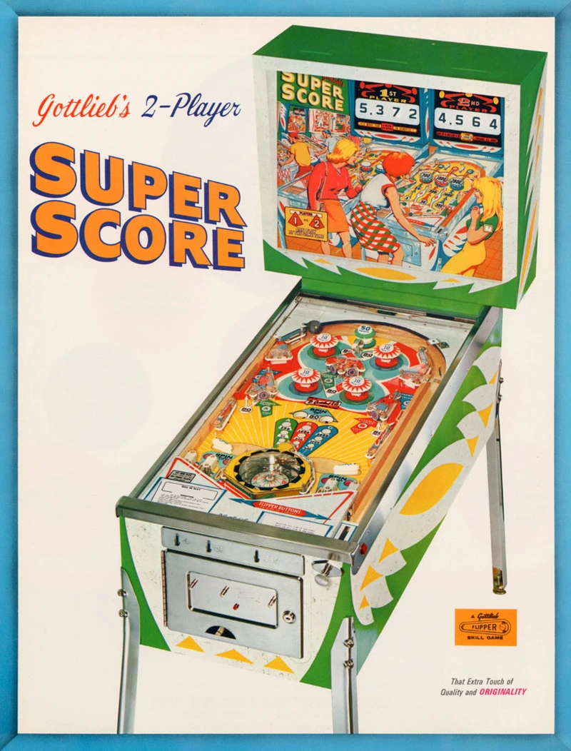 Dépliant pour Super Score