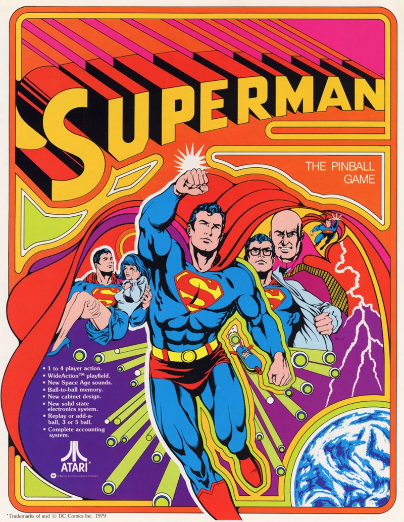 Dépliant pour Superman