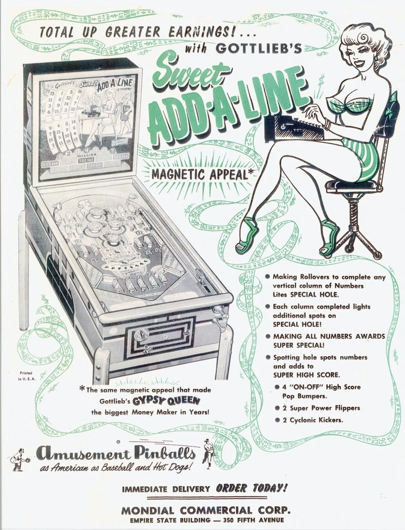 Flyer for Sweet Add-A-Line