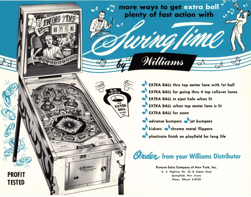 Dépliant pour Swing Time