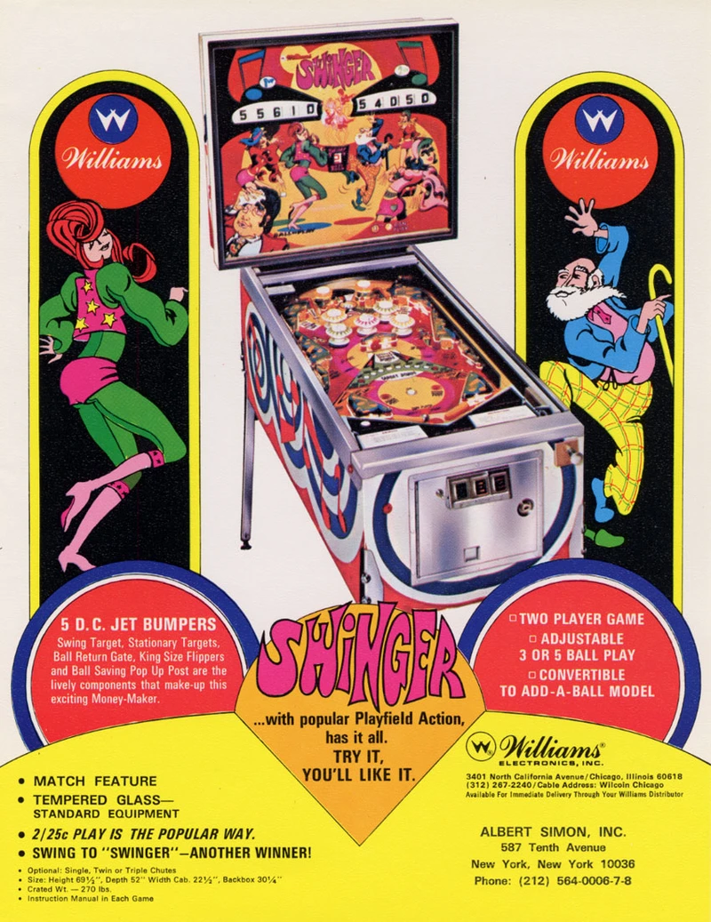 Flyer for Swinger