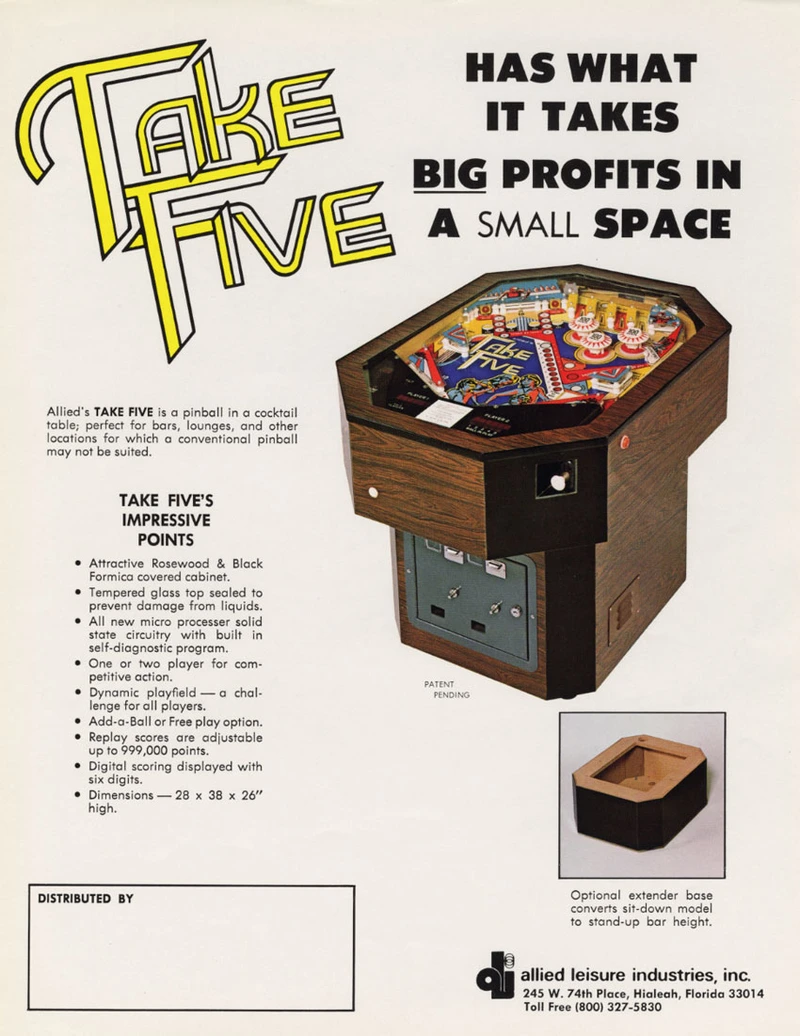 Flyer for Take Five
