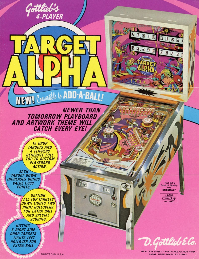 Flyer for Target Alpha