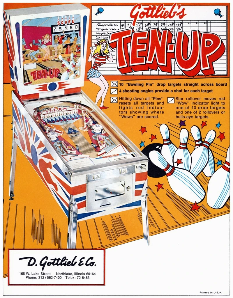 Flyer for Ten-Up