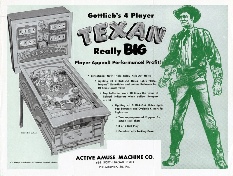 Flyer for Texan