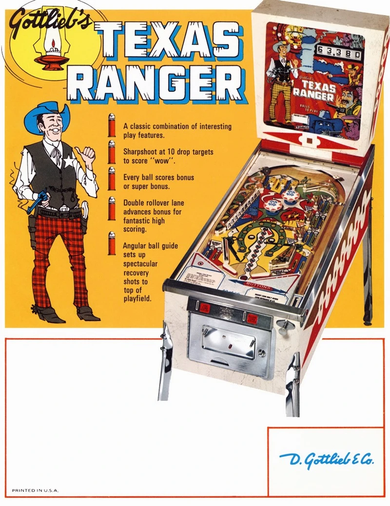 Flyer for Texas Ranger
