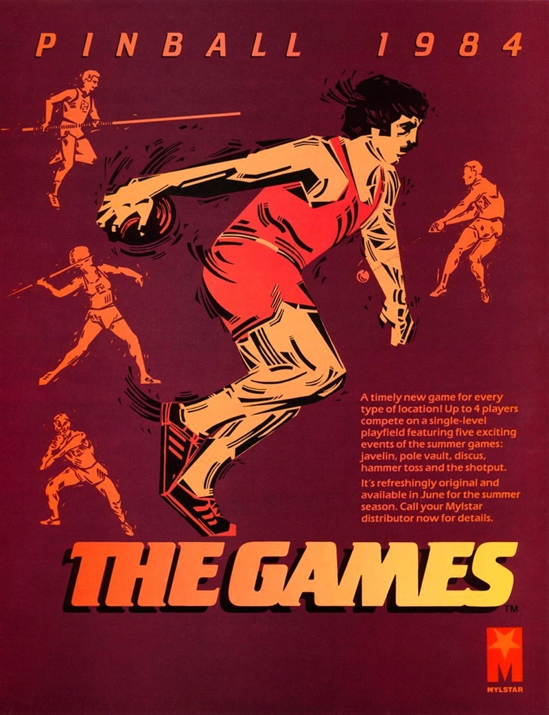 Dépliant pour The Games
