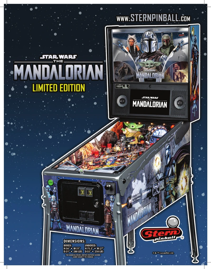 Flyer for The Mandalorian (LE)