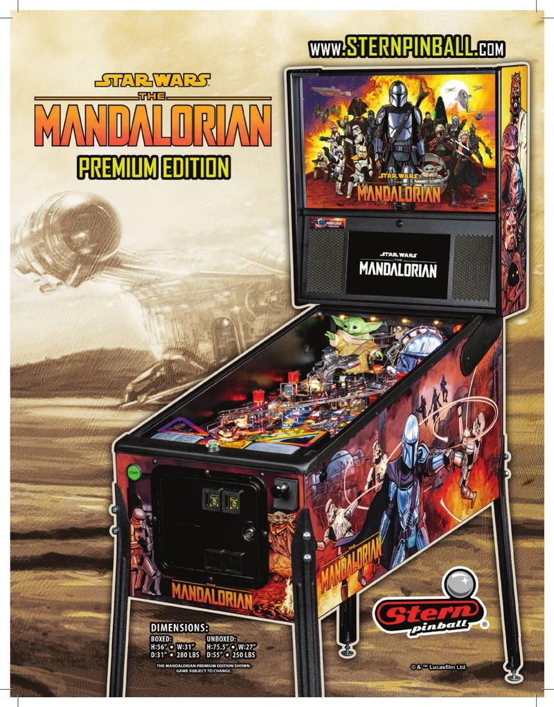 Flyer for The Mandalorian (Premium)