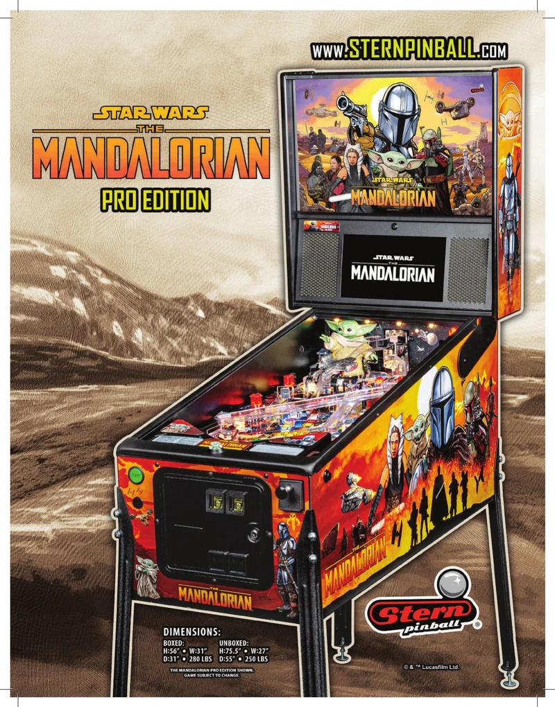 Flyer for The Mandalorian (Pro)