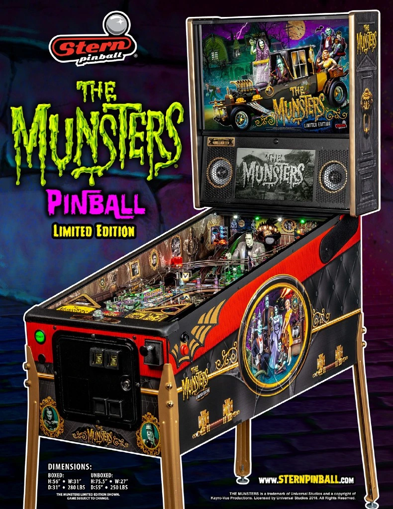 Flyer for The Munsters (LE)
