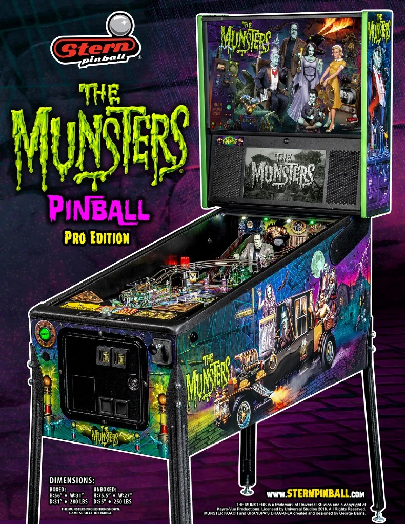 Flyer for The Munsters (Pro)
