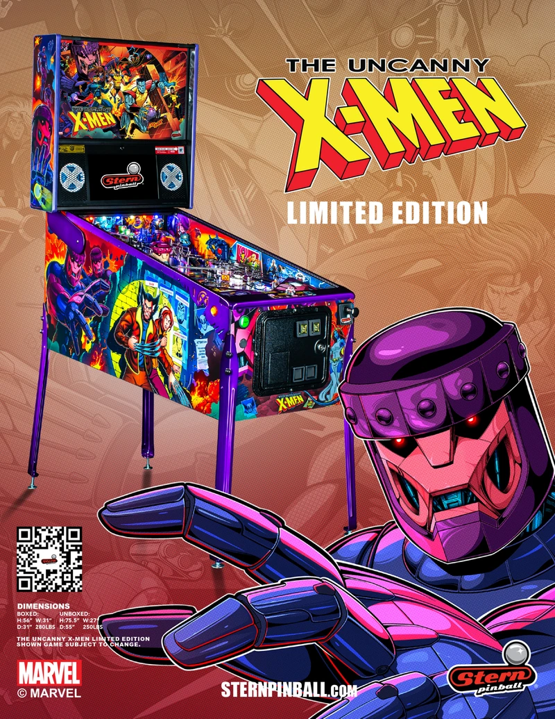 Flyer for The Uncanny X-Men (LE)