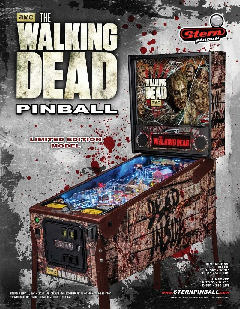 Flyer for The Walking Dead (LE)