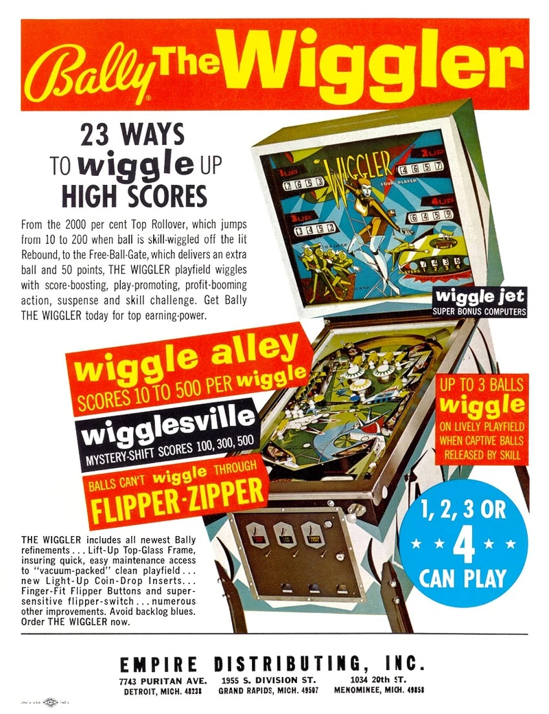 Dépliant pour The Wiggler