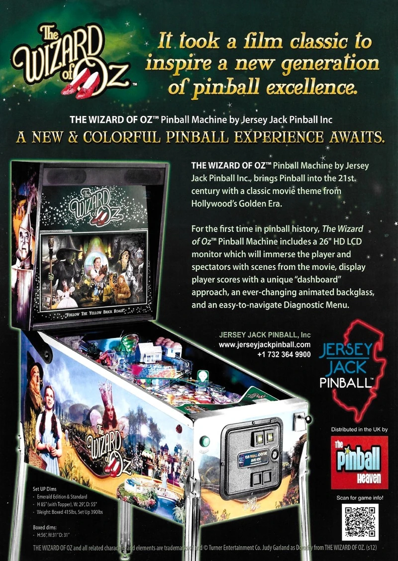 Flyer for The Wizard of Oz