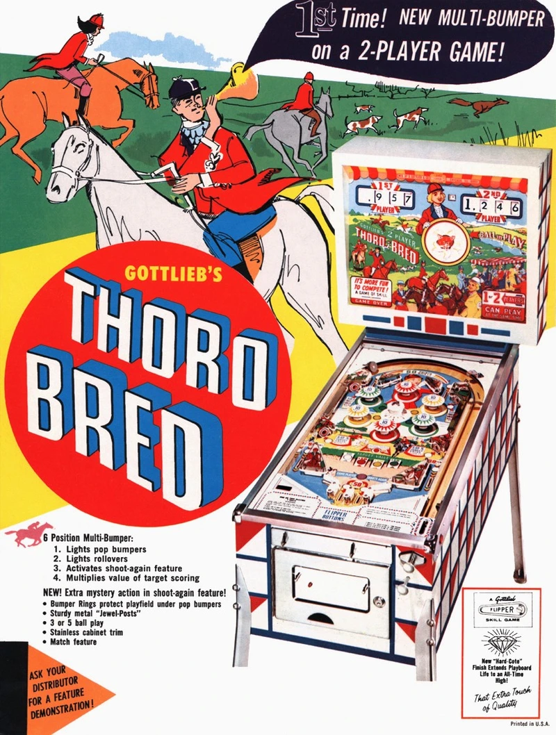 Flyer for Thoro-Bred