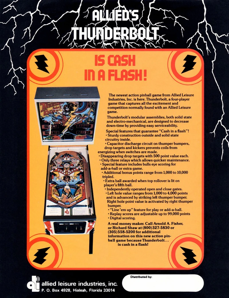 Flyer for Thunderbolt
