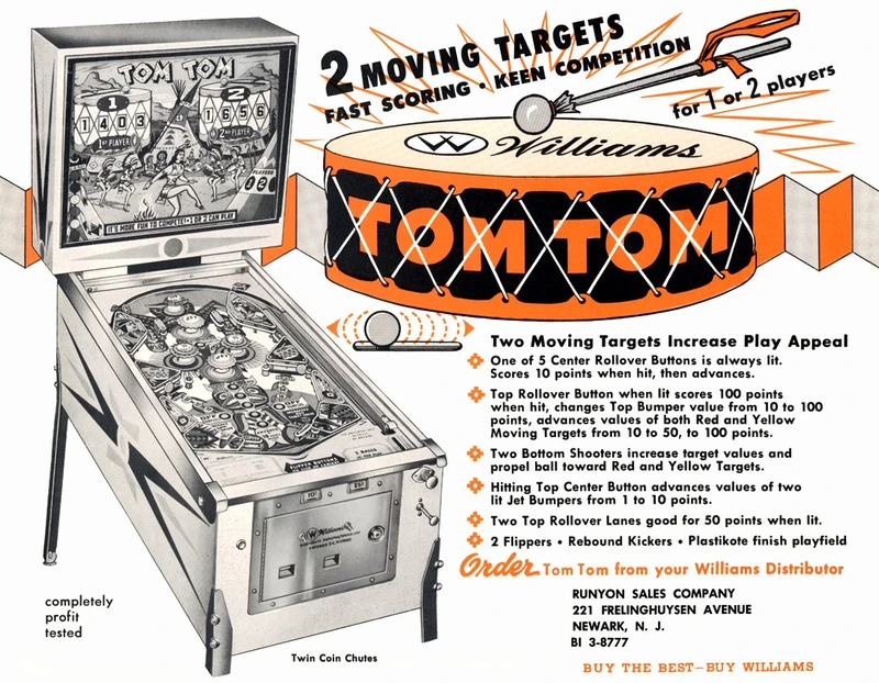 Dépliant pour Tom Tom