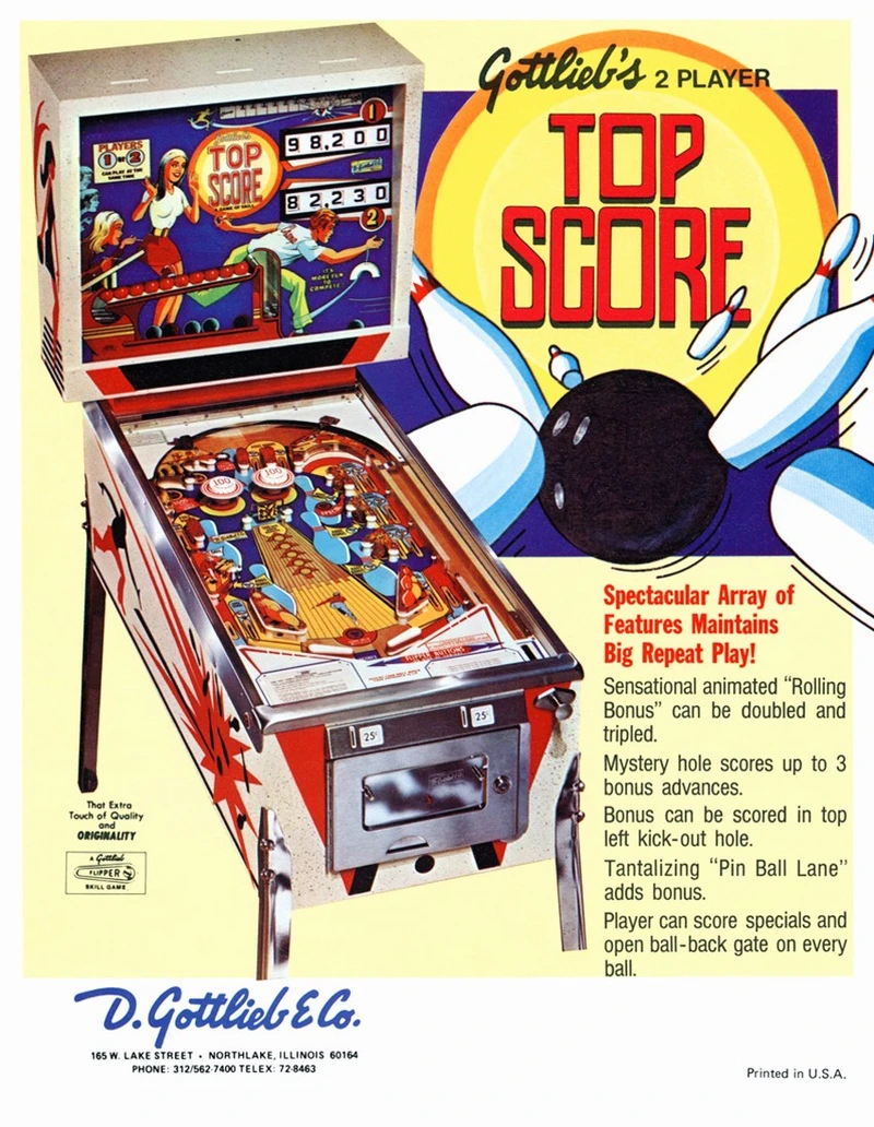 Flyer for Top Score