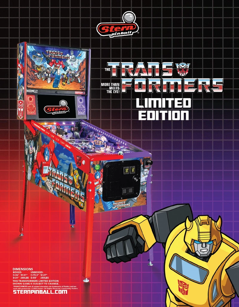 Dépliant pour Transformers: More Than Meets the Eye (LE)