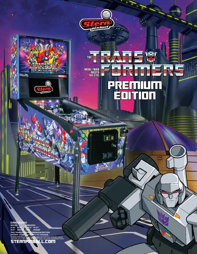 Dépliant pour Transformers: More Than Meets the Eye (Premium)
