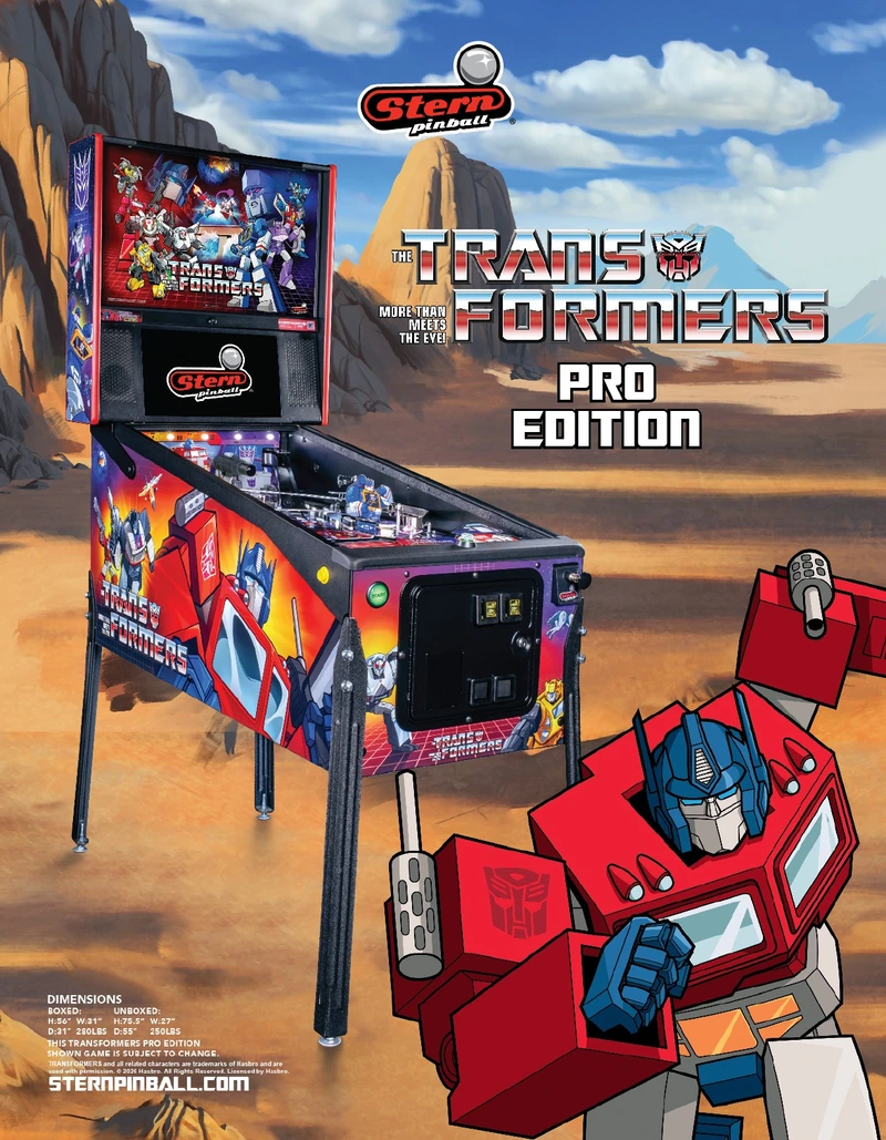 Dépliant pour Transformers: More Than Meets the Eye (Pro)