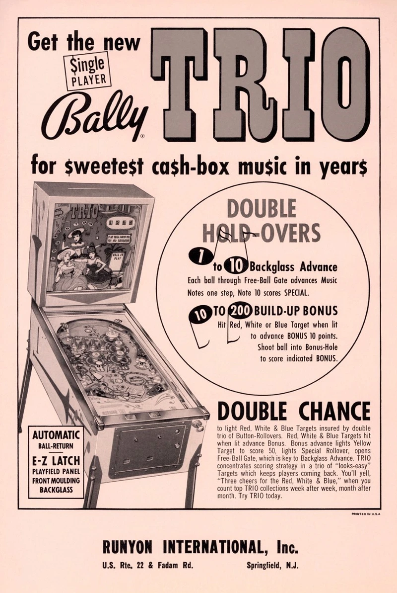 Flyer for Trio